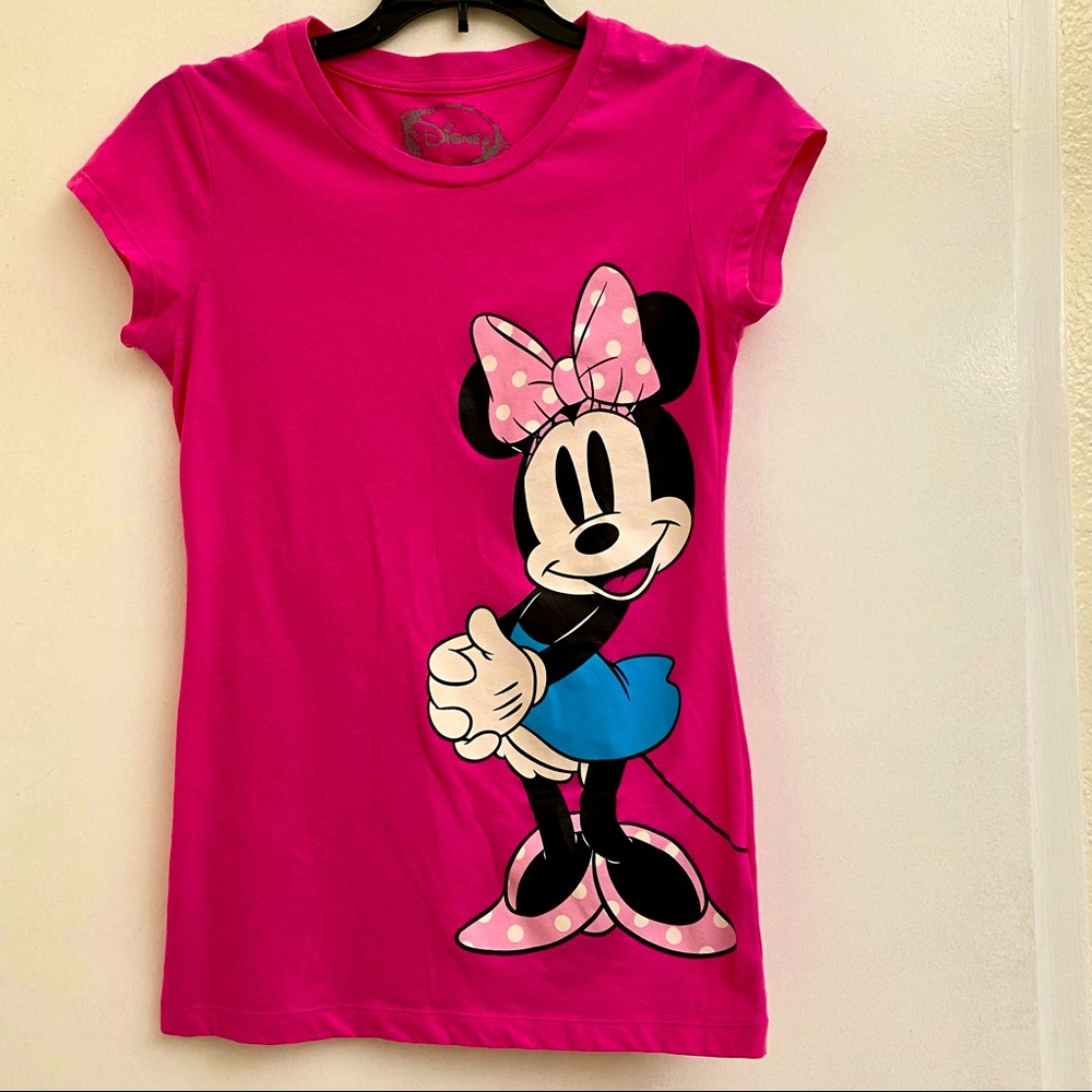Free with Purchase of >$50: Disney Minnie Ladies Pink T-Shirt